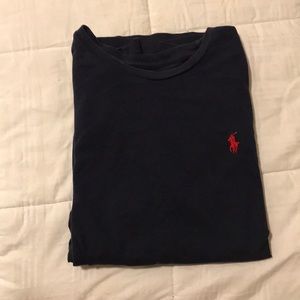 Long sleeve polo shirt